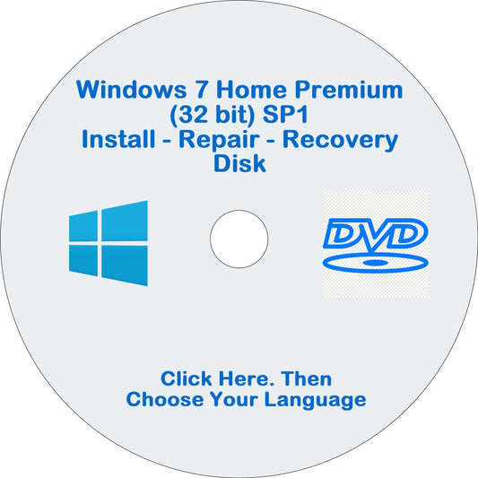 Windows 7 Home Premium Disk 32 Bit