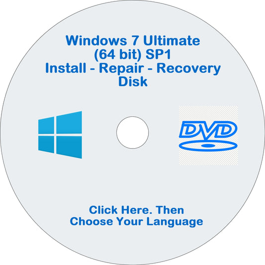 Windows 7 Ultimate Disk 64 Bit