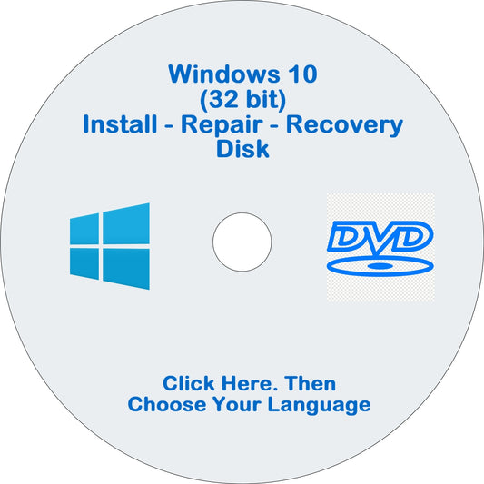 Windows 10 Disk 32 Bit