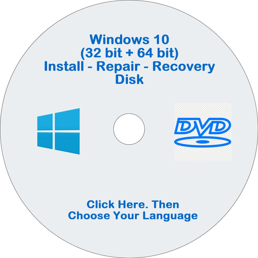 Windows 10 Disk 32 Bit+64 Bit