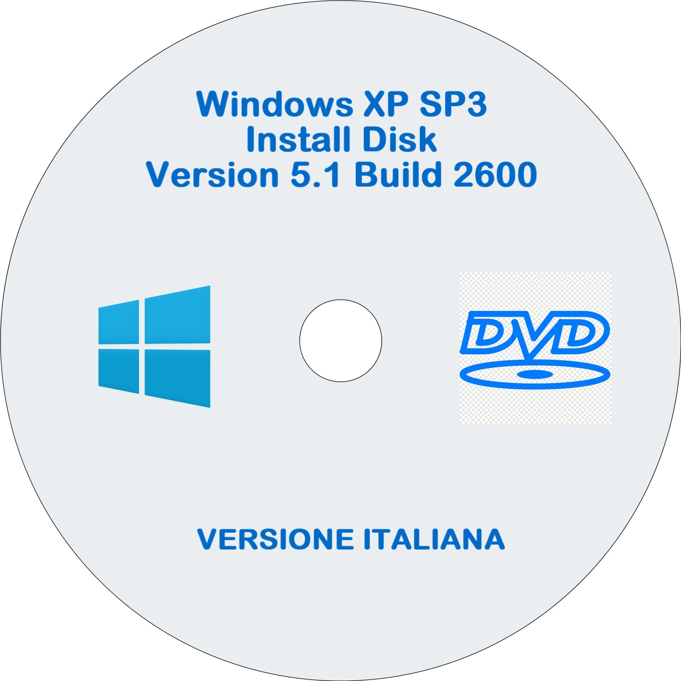 Windows XP SP3 Disk