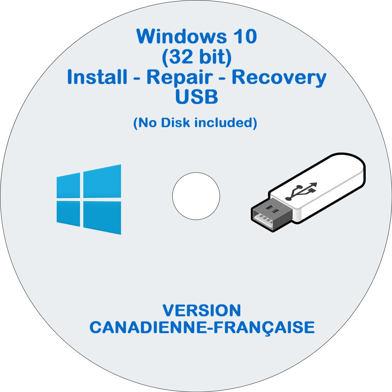Windows 10 USB 32 Bit