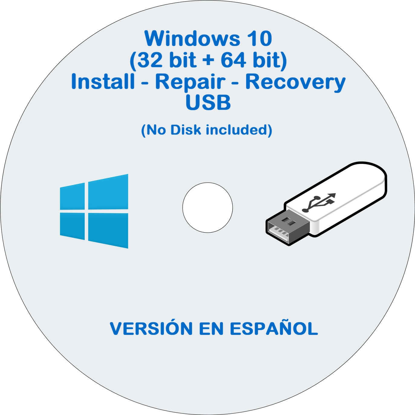 Windows 10 USB 32 Bit+64 Bit